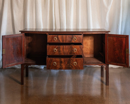 Edwardian Mahogany Sideboard - 19th Century