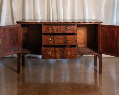 Edwardian Mahogany Sideboard - 19th Century