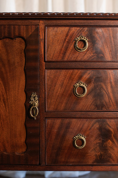 Edwardian Mahogany Sideboard - 19th Century