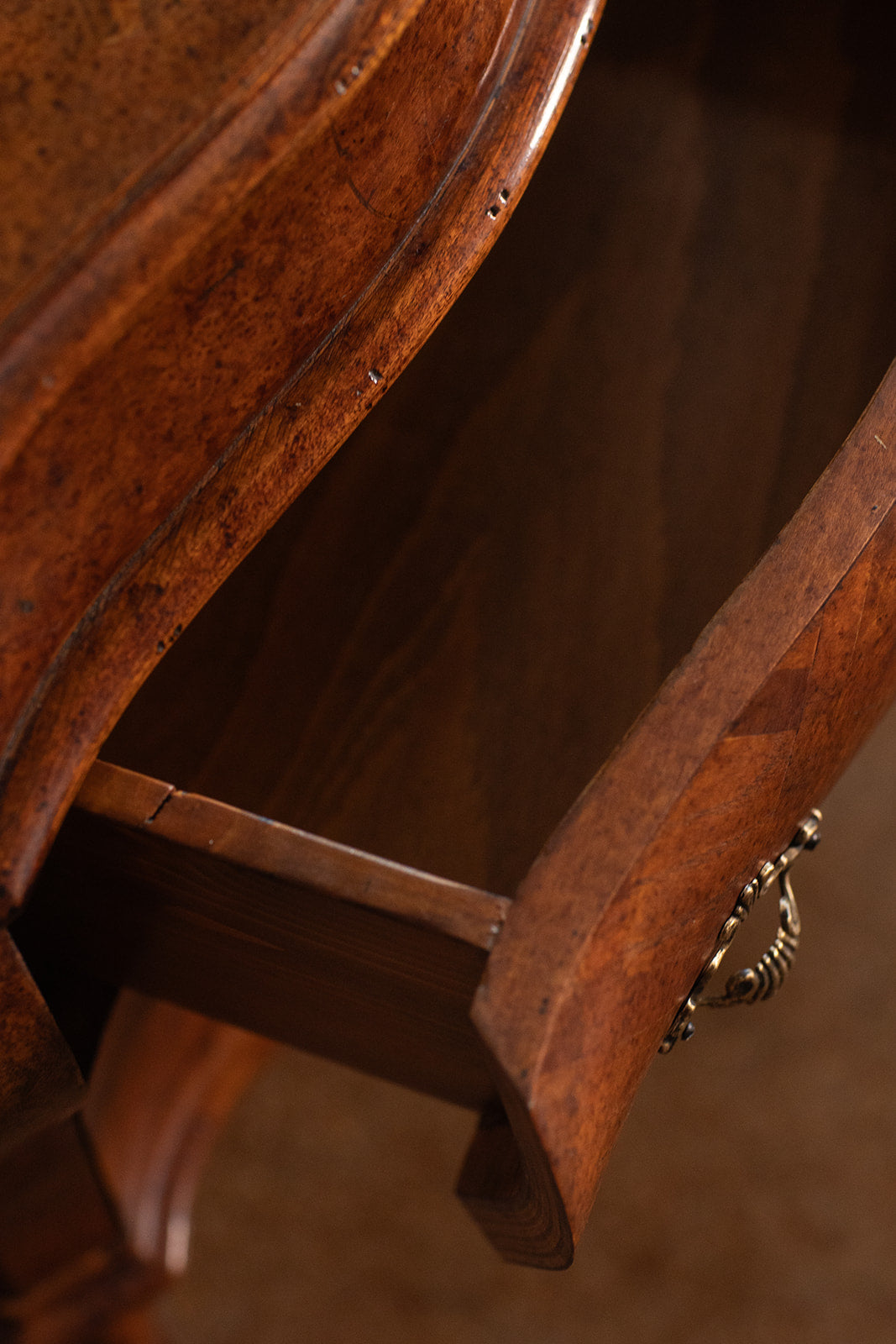 Pair of Mid 20th Century Inlaid Commode Night Stands