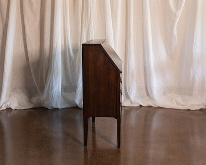 3 Drawer Mahogany Flip Front Escritoire - circa 1900