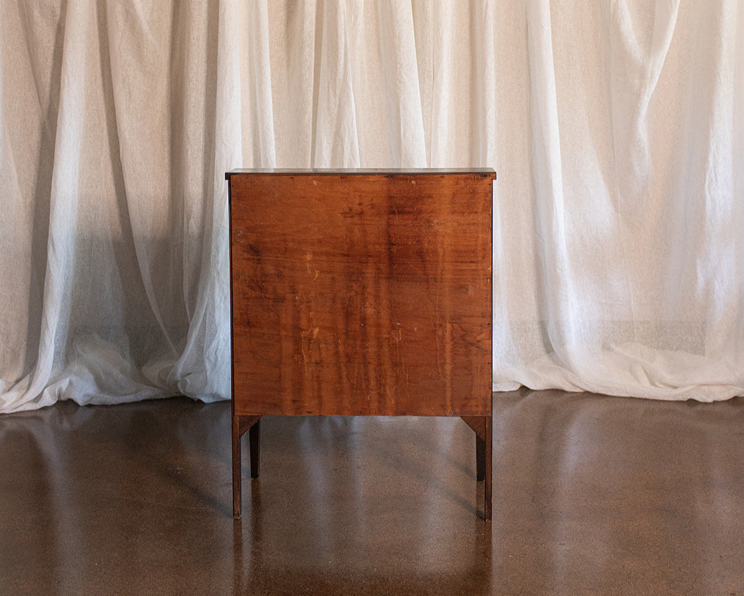 3 Drawer Mahogany Flip Front Escritoire - circa 1900