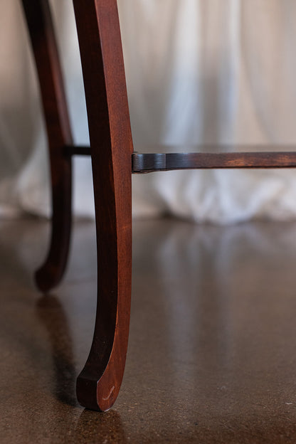 Mahogany Table with Drawer - Late 1800s