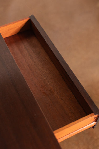 Mahogany Table with Drawer - Late 1800s