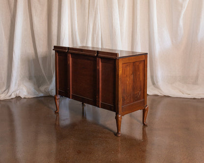Burl Wood Four Drawer Chest (Look for Sister Chest) - circa 1920