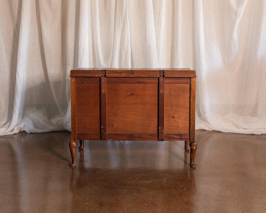 Burl Wood Four Drawer Chest (Look for Sister Chest) - circa 1920