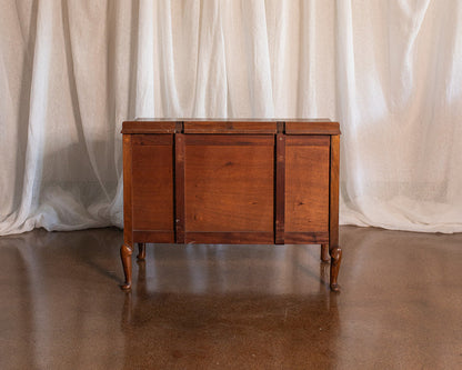 Burl Wood Four Drawer Chest (Look for Sister Chest) - circa 1920
