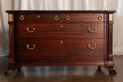 Antique French Mahogany Chest of Drawers