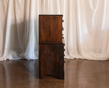 Maple Six Drawer Highboy - early to mid 1900s