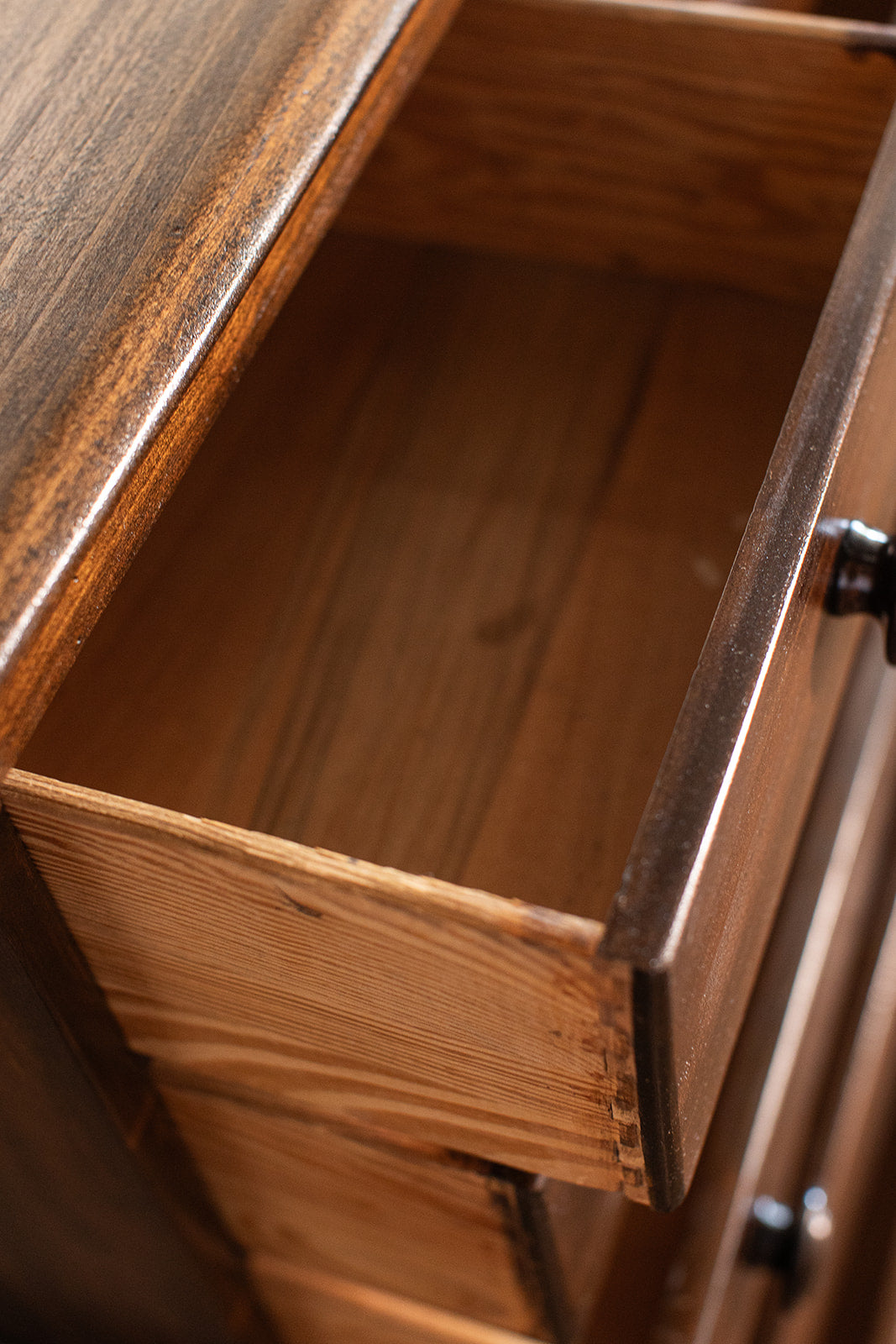 Maple Six Drawer Highboy - early to mid 1900s