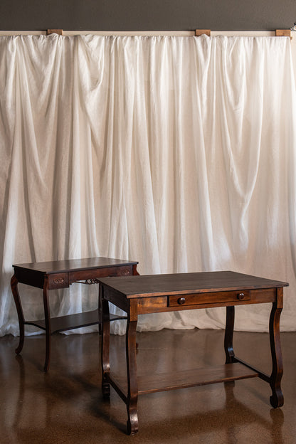 Pine Desk/Table with Drawer - circa early 1900s