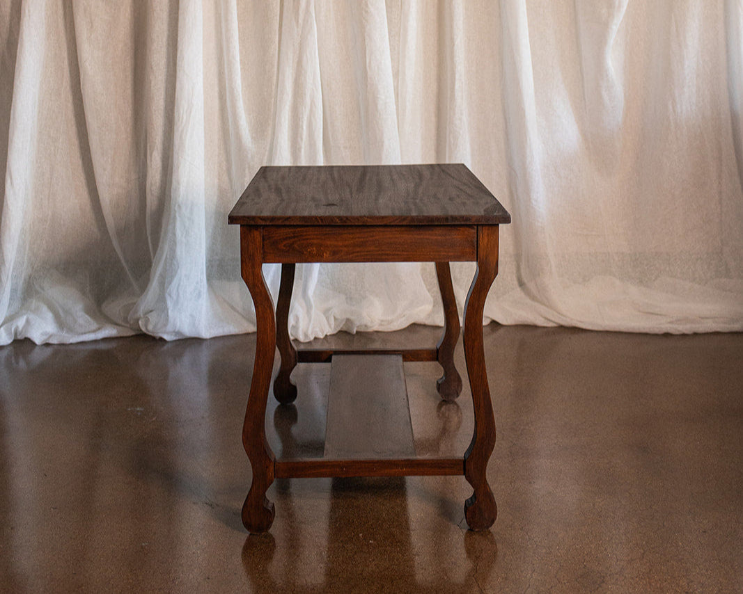 Pine Desk/Table with Drawer - circa early 1900s