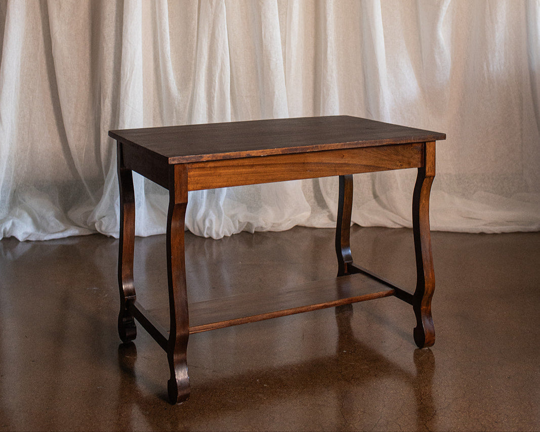 Pine Desk/Table with Drawer - circa early 1900s
