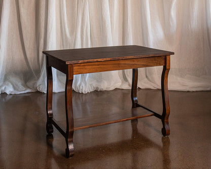 Pine Desk/Table with Drawer - circa early 1900s