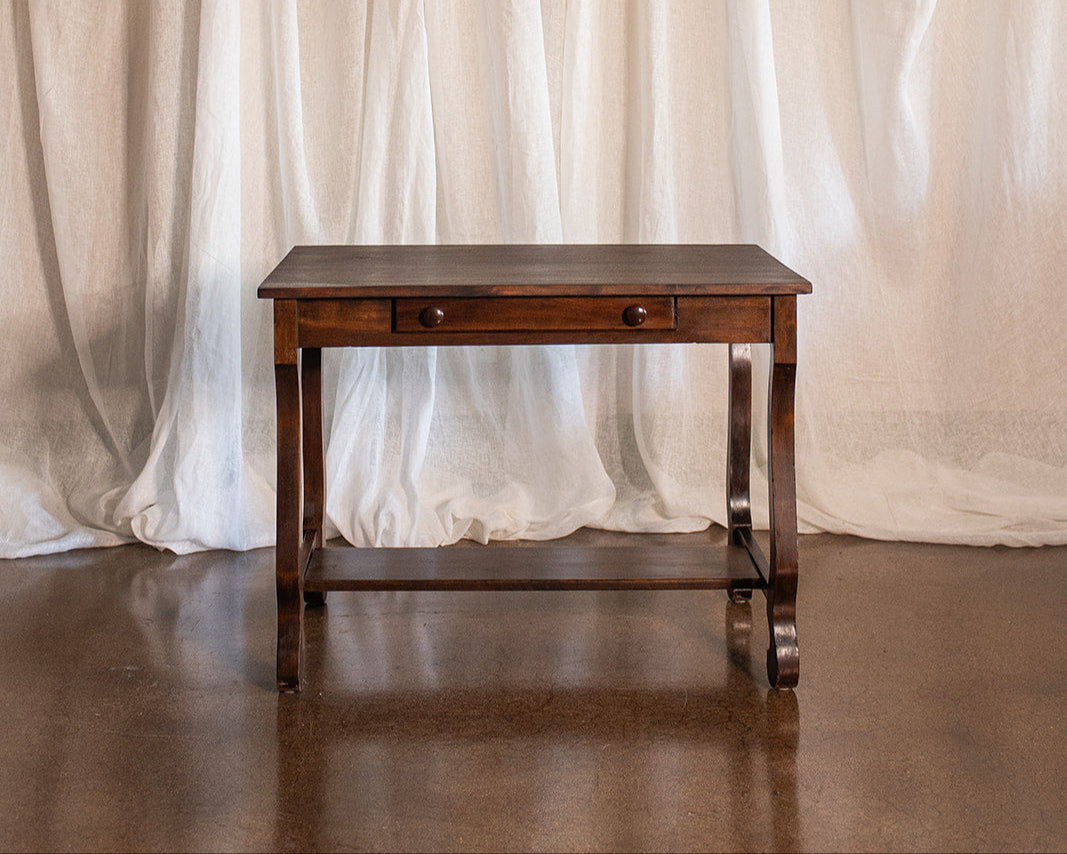 Pine Desk/Table with Drawer - circa early 1900s