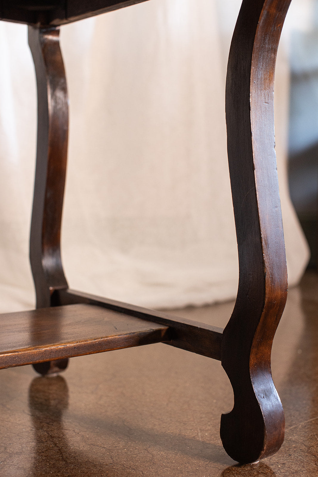 Pine Desk/Table with Drawer - circa early 1900s