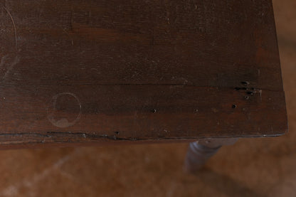Rustic Work Table Console with Drawer