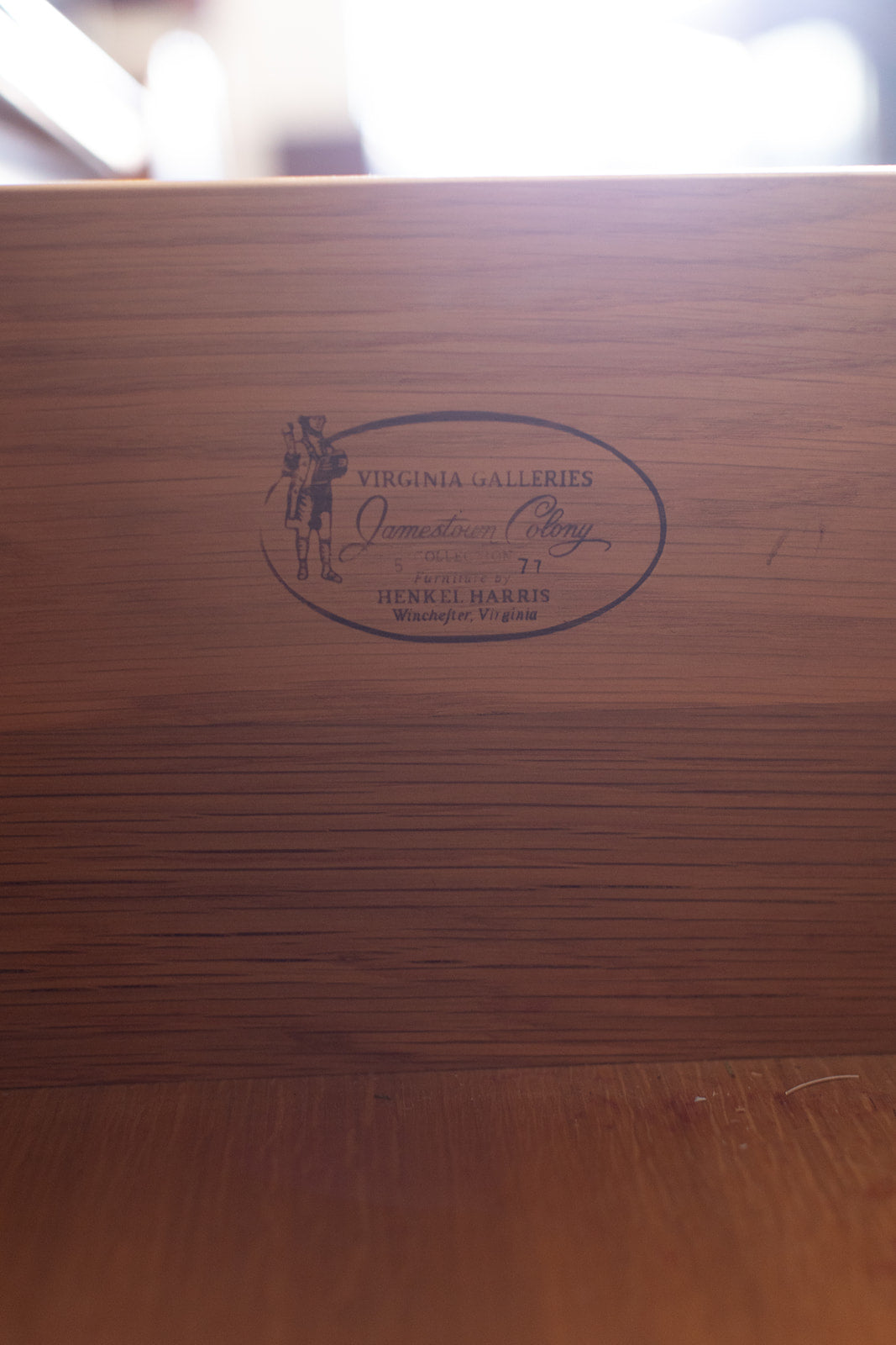 Henkel Harris Jamestown Buffet with Silver Drawer