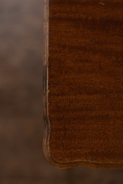 Faux Bamboo Table with Leaf