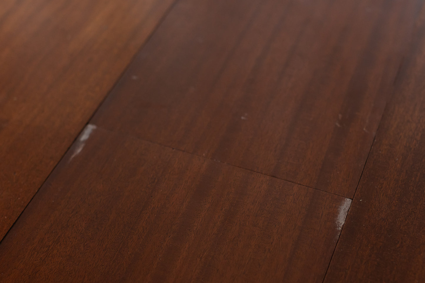 Faux Bamboo Table with Leaf