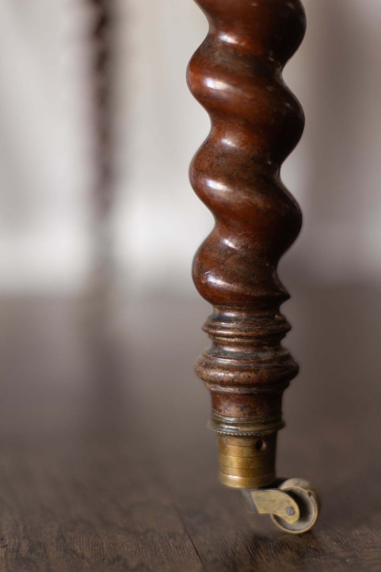 Barley Twist Mahogany Table