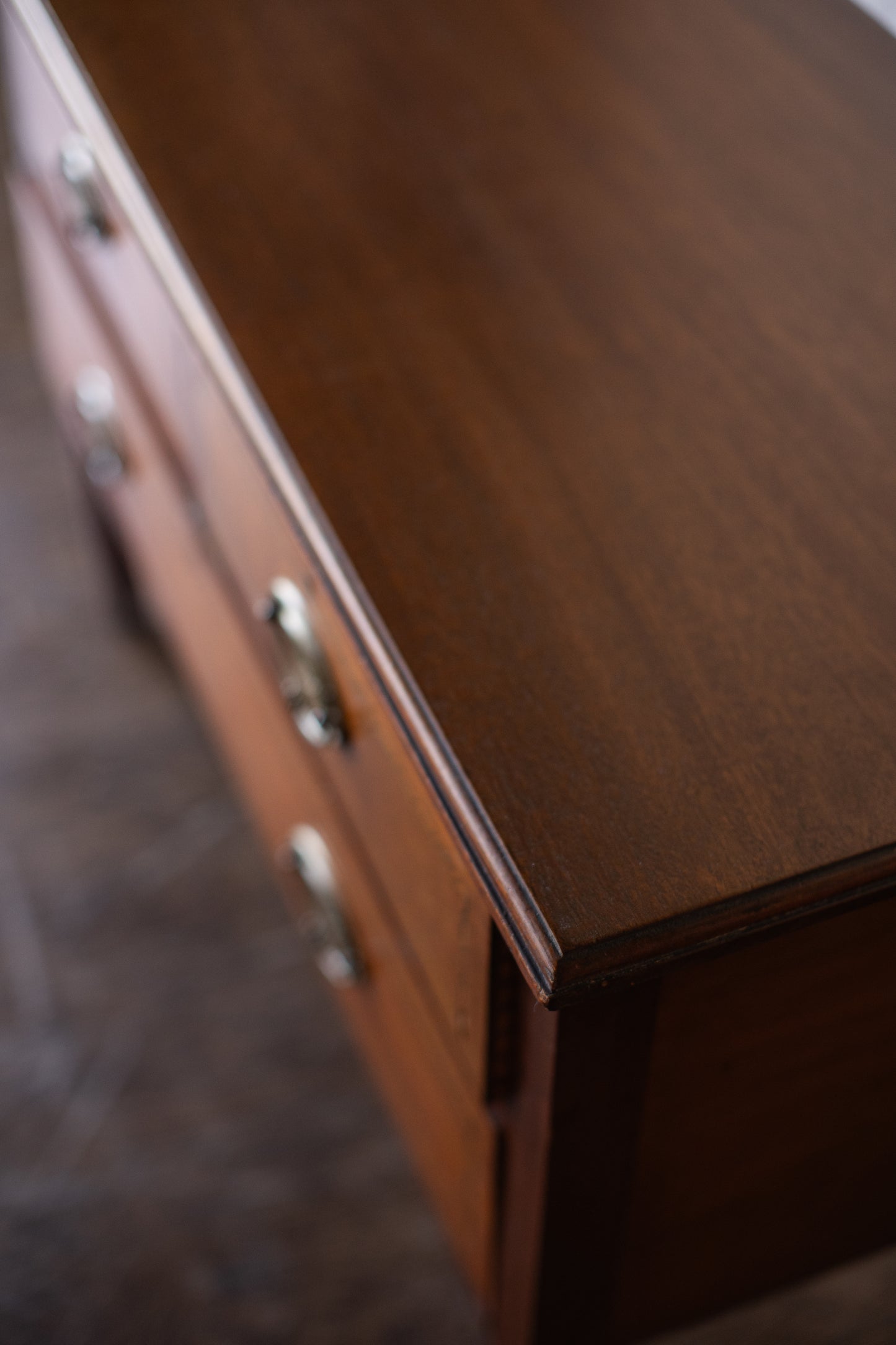 Sister Pair of Wooden Nightstands-Early 20th Century