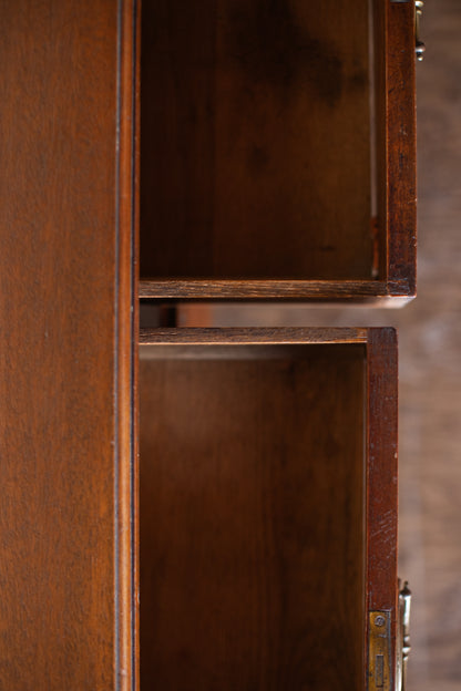 Sister Pair of Wooden Nightstands-Early 20th Century