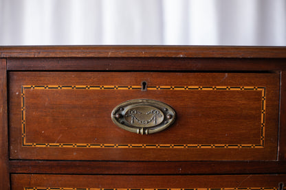 Sister Pair of Wooden Nightstands-Early 20th Century