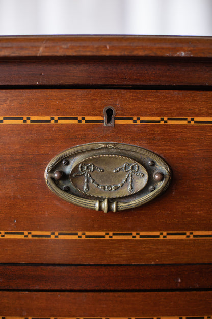 Sister Pair of Wooden Nightstands-Early 20th Century