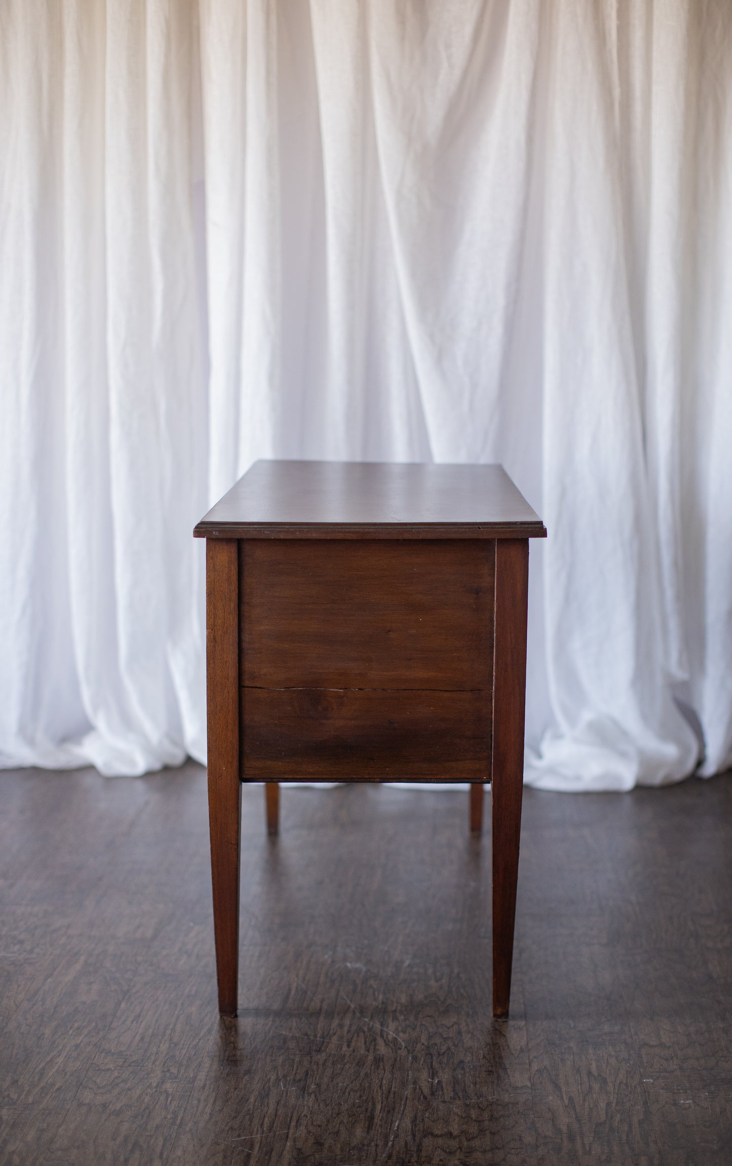 Sister Pair of Wooden Nightstands-Early 20th Century