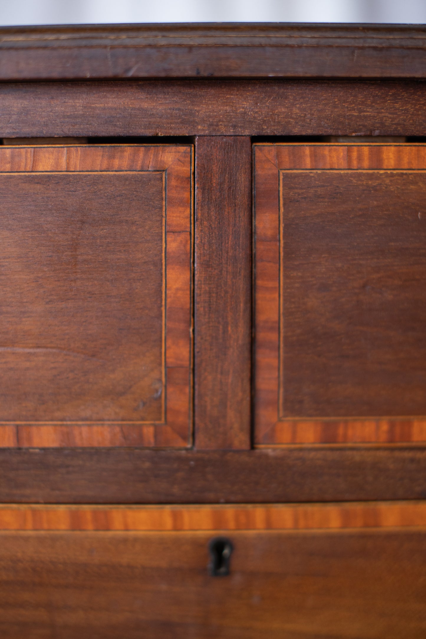 Sister Pair of Wooden Nightstands-Early 20th Century