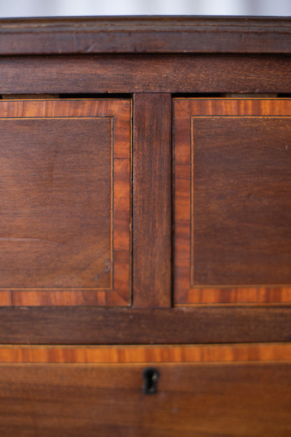 Sister Pair of Wooden Nightstands-Early 20th Century