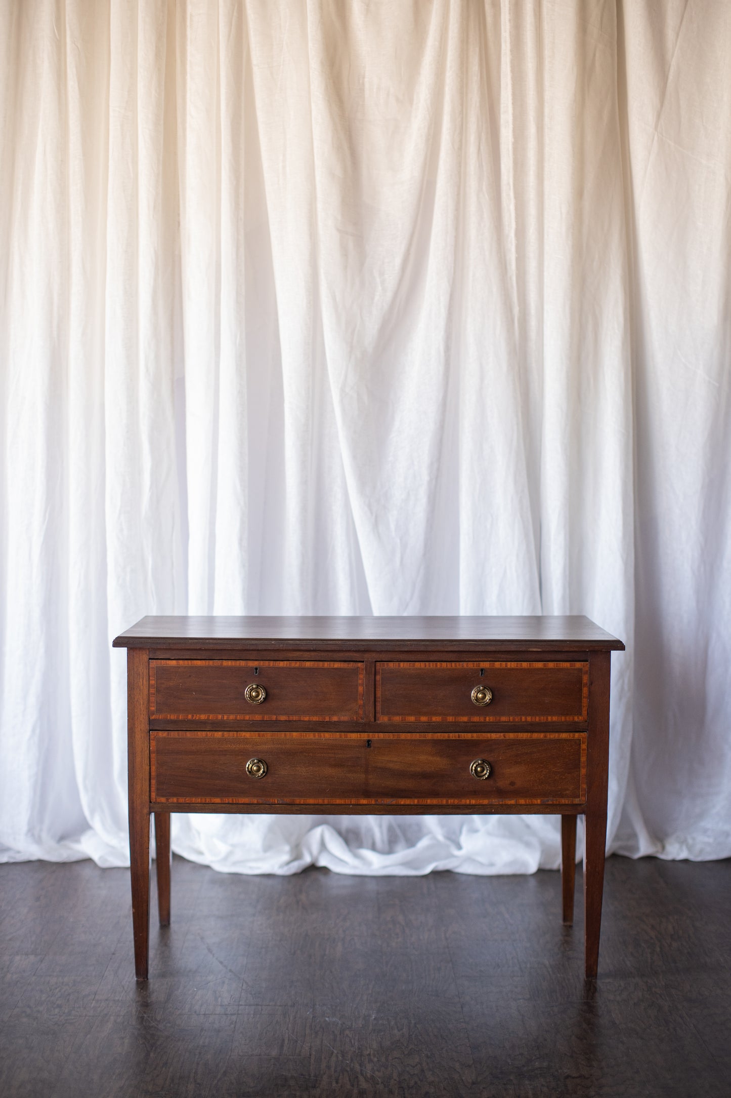 Sister Pair of Wooden Nightstands-Early 20th Century