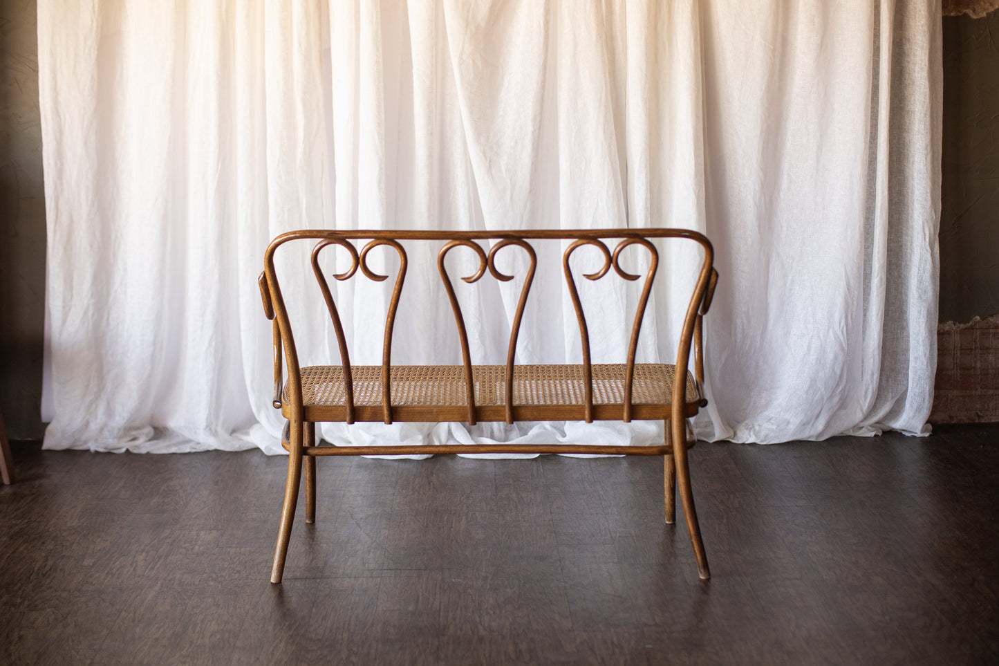Vintage Thonet Bench