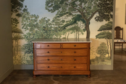 Louis XV Marble Top Chest