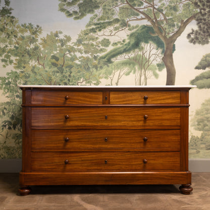 Louis XV Marble Top Chest