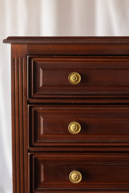 Mahogany Five Drawer Chest