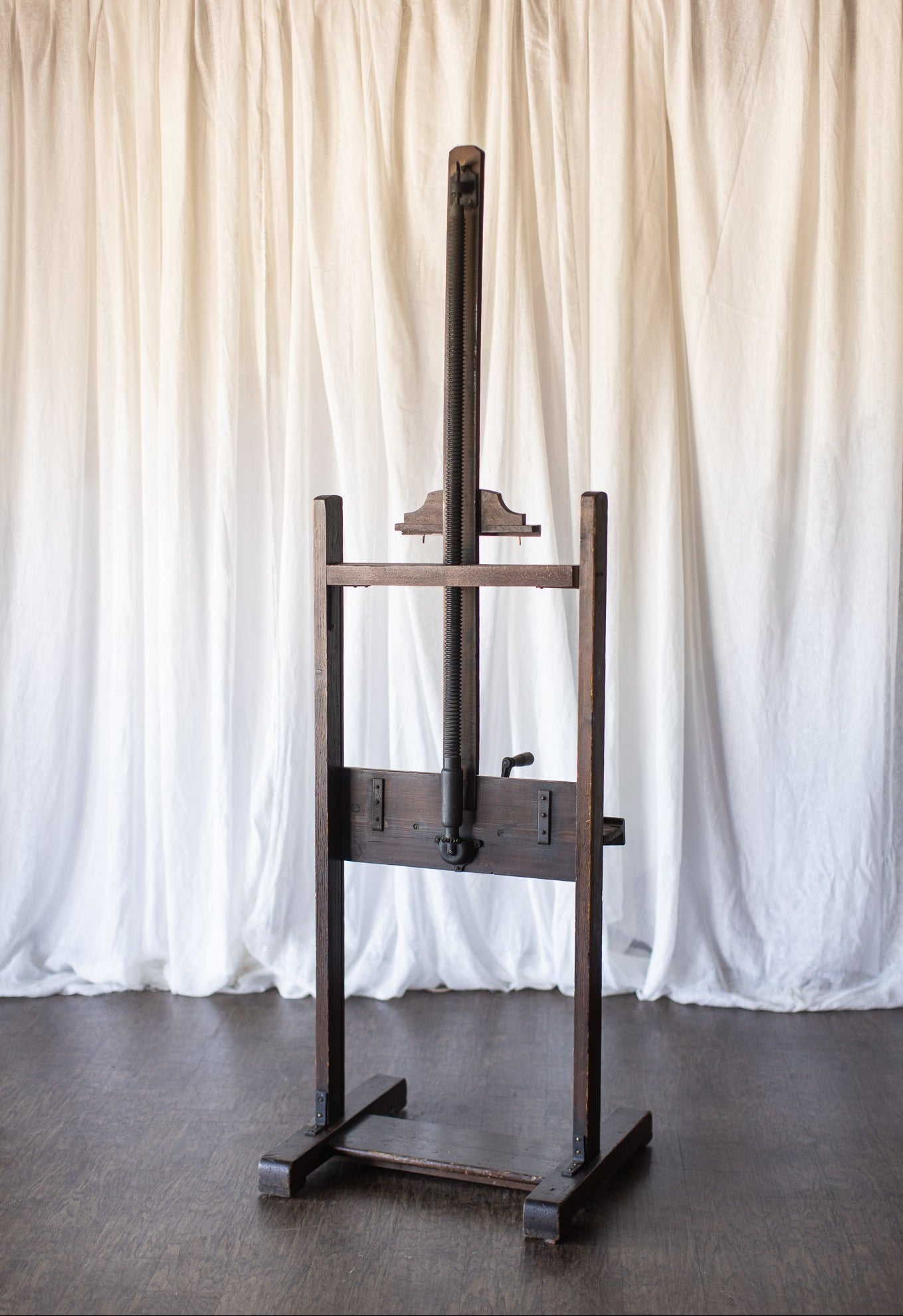 Large Wood Easel - Mid to Late 1800s
