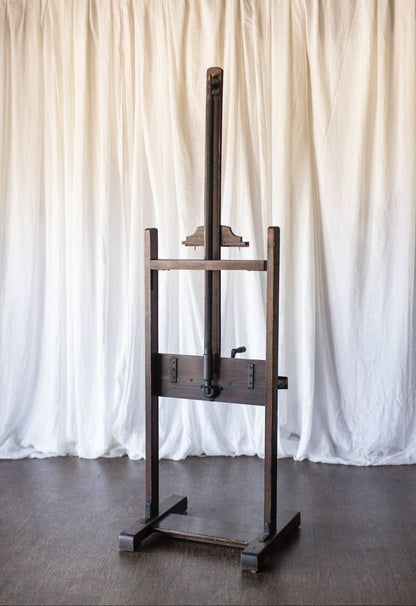 Large Wood Easel - Mid to Late 1800s