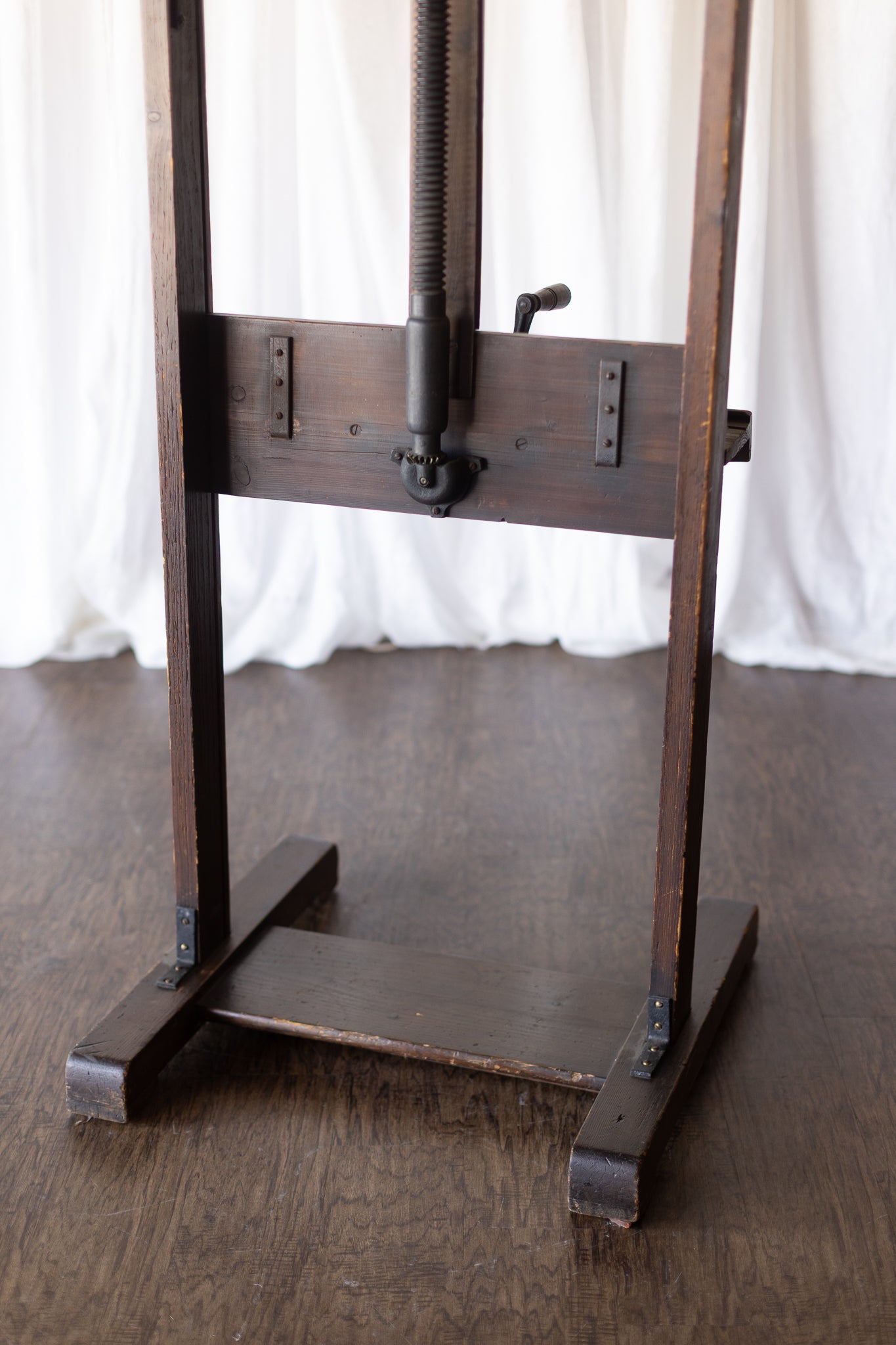 Large Wood Easel - Mid to Late 1800s