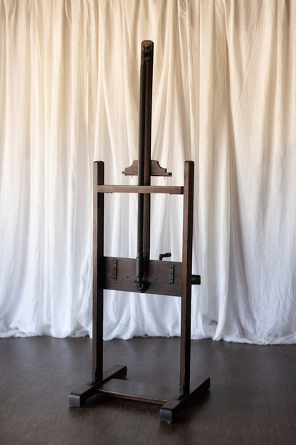 Large Wood Easel - Mid to Late 1800s