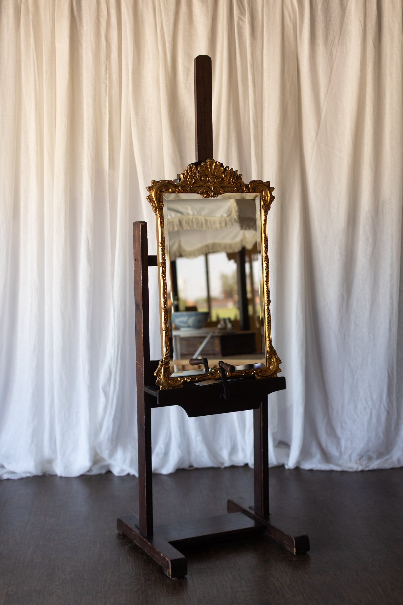 Large Wood Easel - Mid to Late 1800s