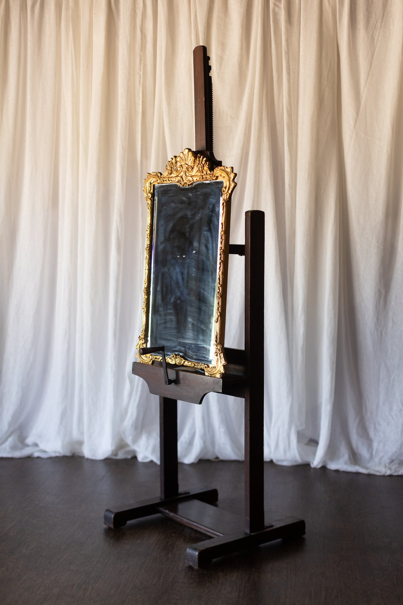 Large Wood Easel - Mid to Late 1800s
