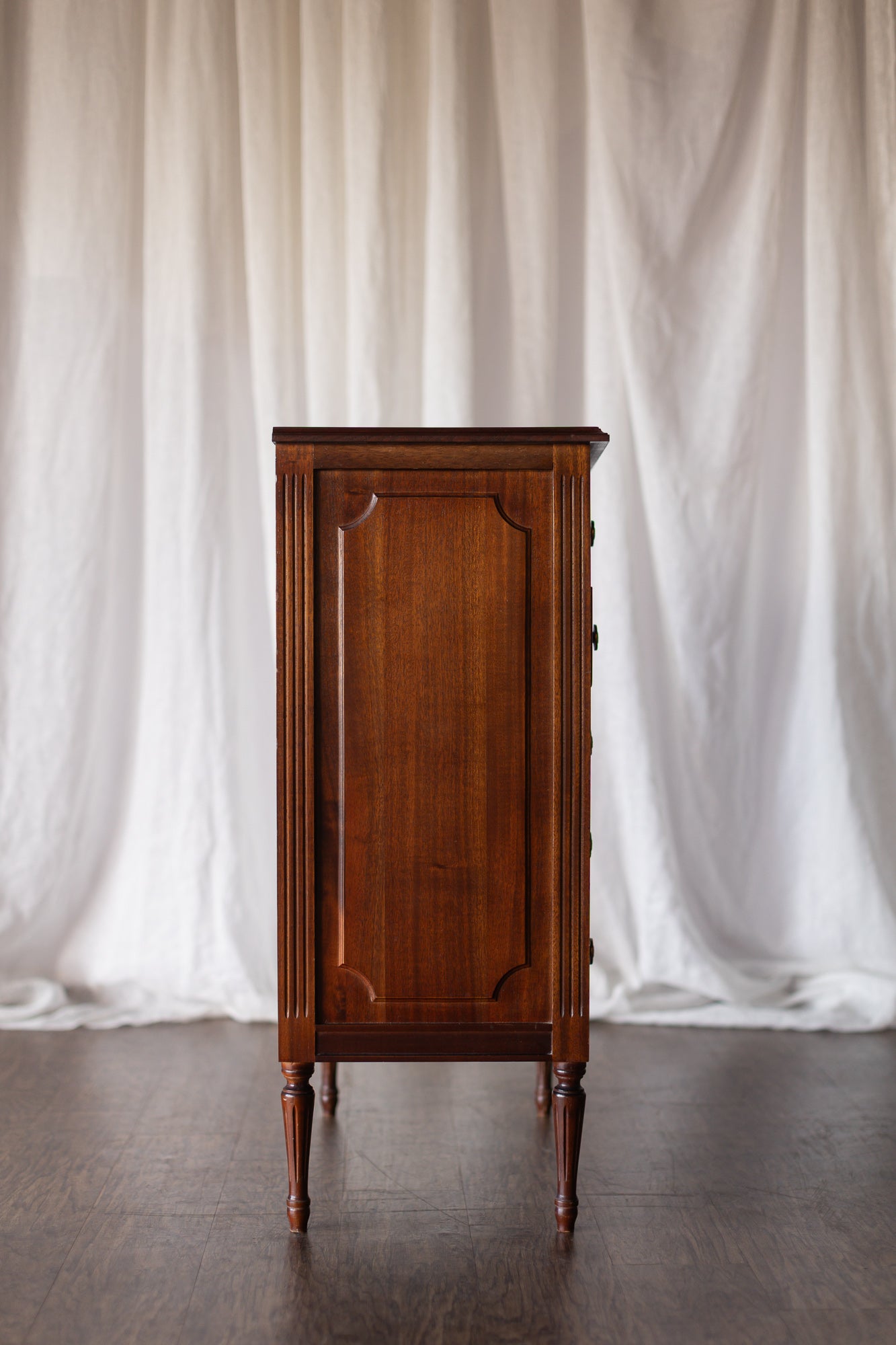Mahogany Five Drawer Chest