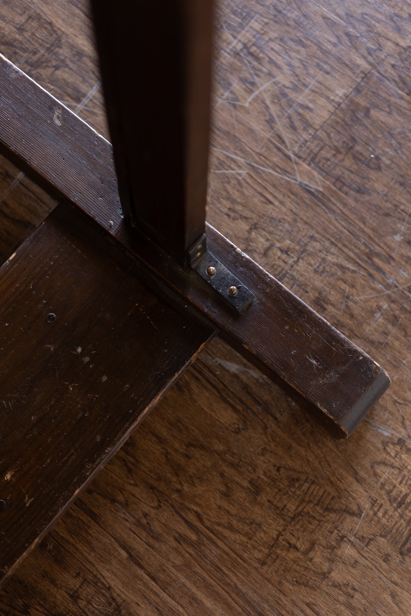 Large Wood Easel - Mid to Late 1800s