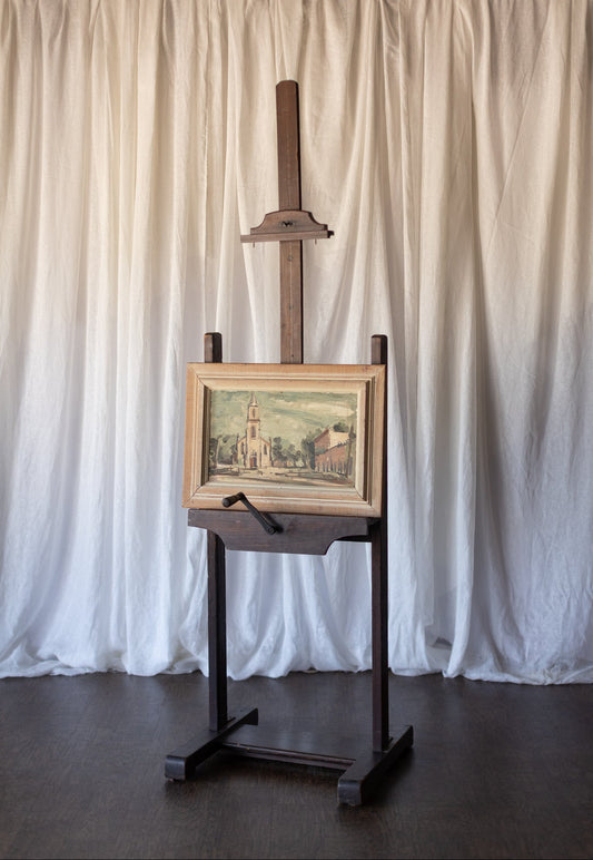 Large Wood Easel - Mid to Late 1800s