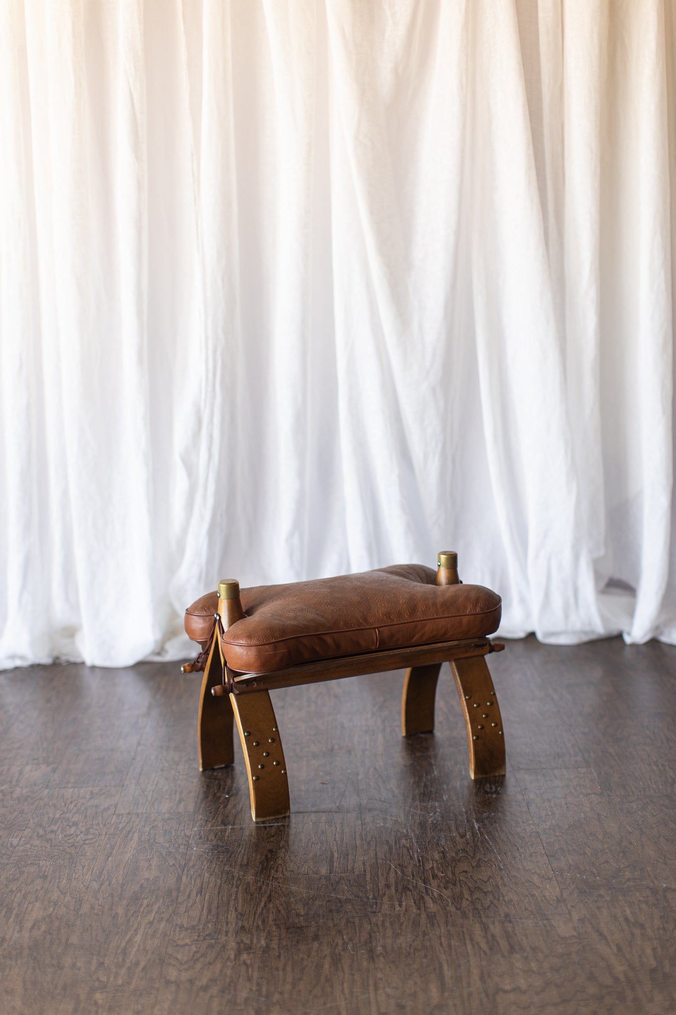 Mid 1900s Saddle Stool