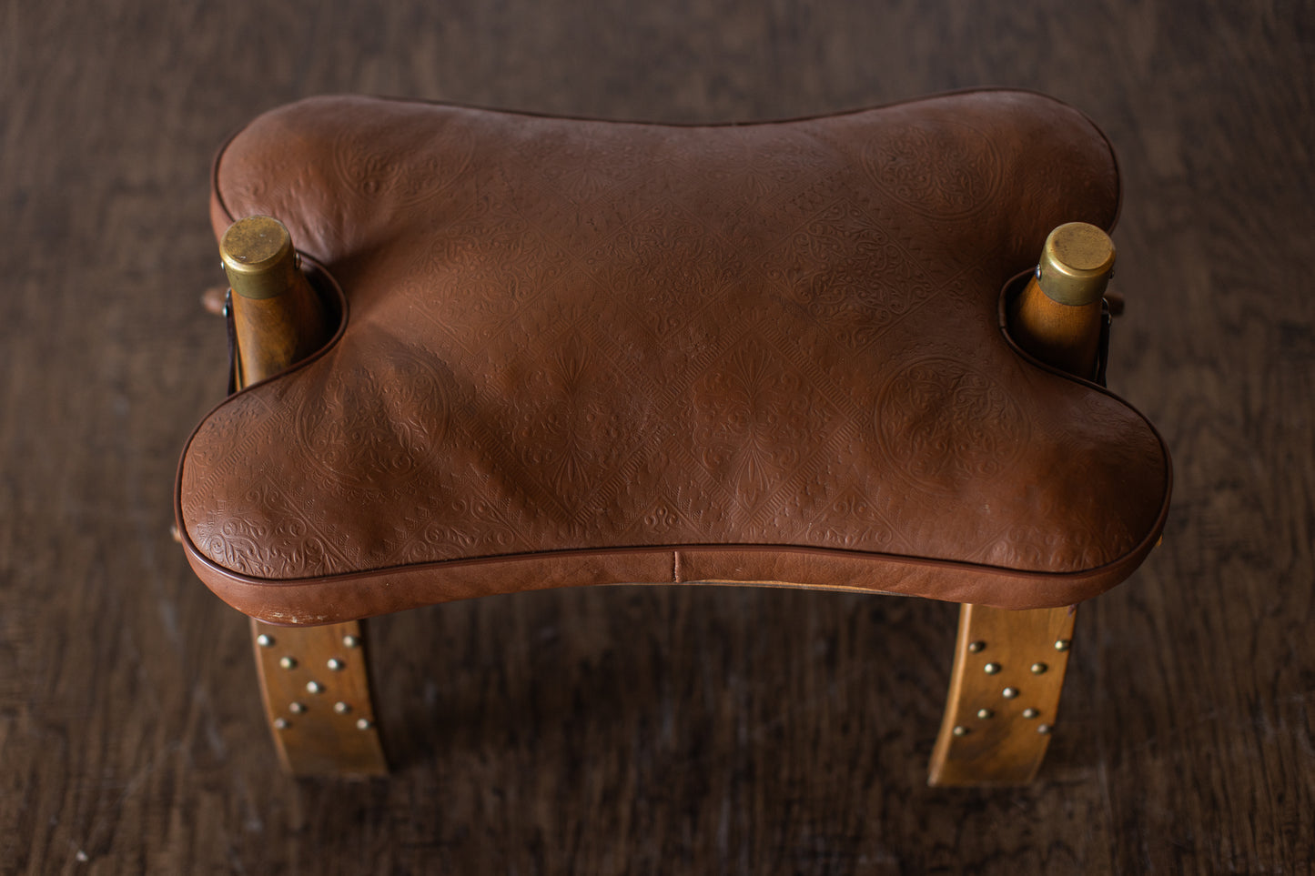 Mid 1900s Saddle Stool