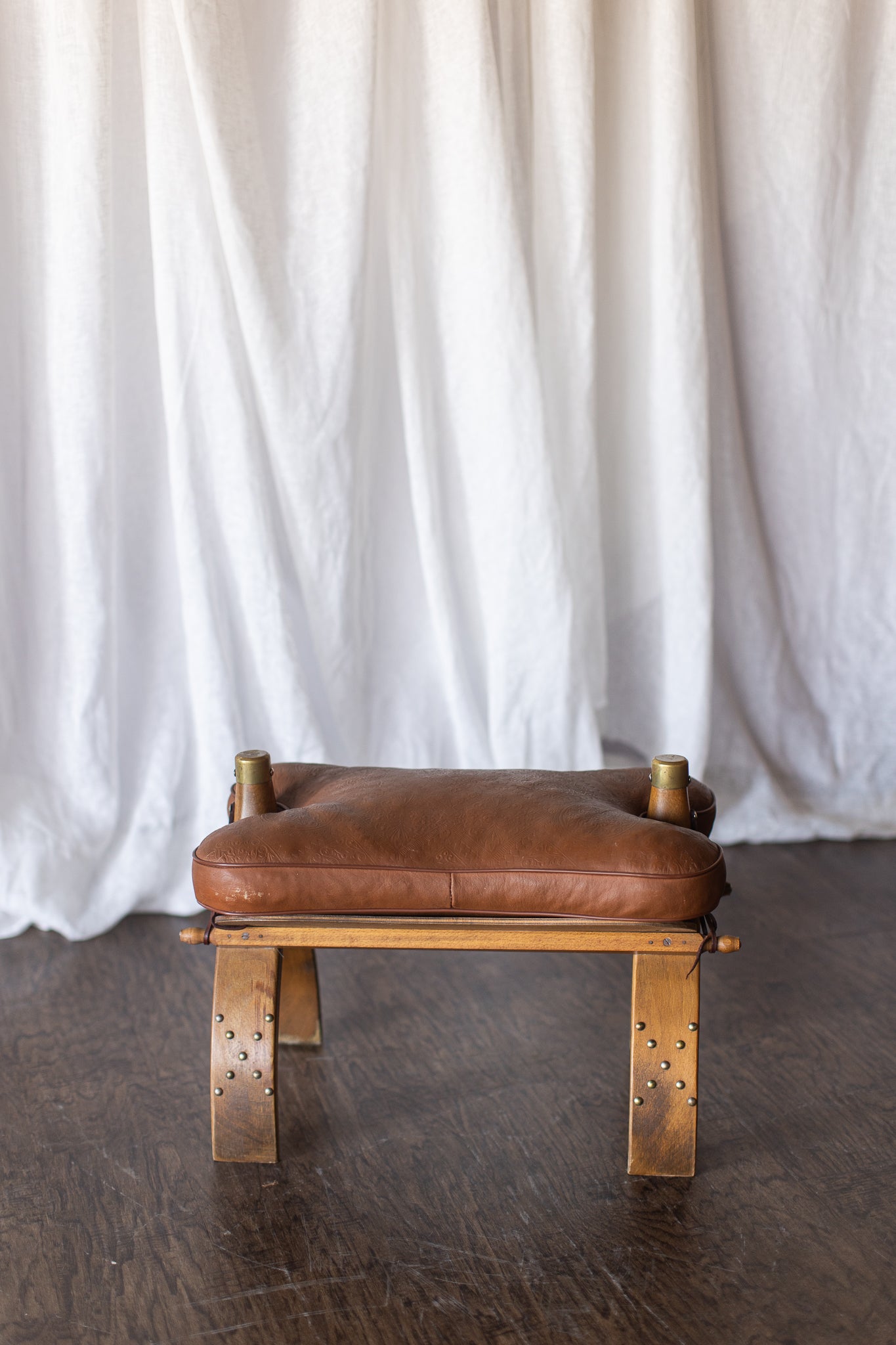 Mid 1900s Saddle Stool