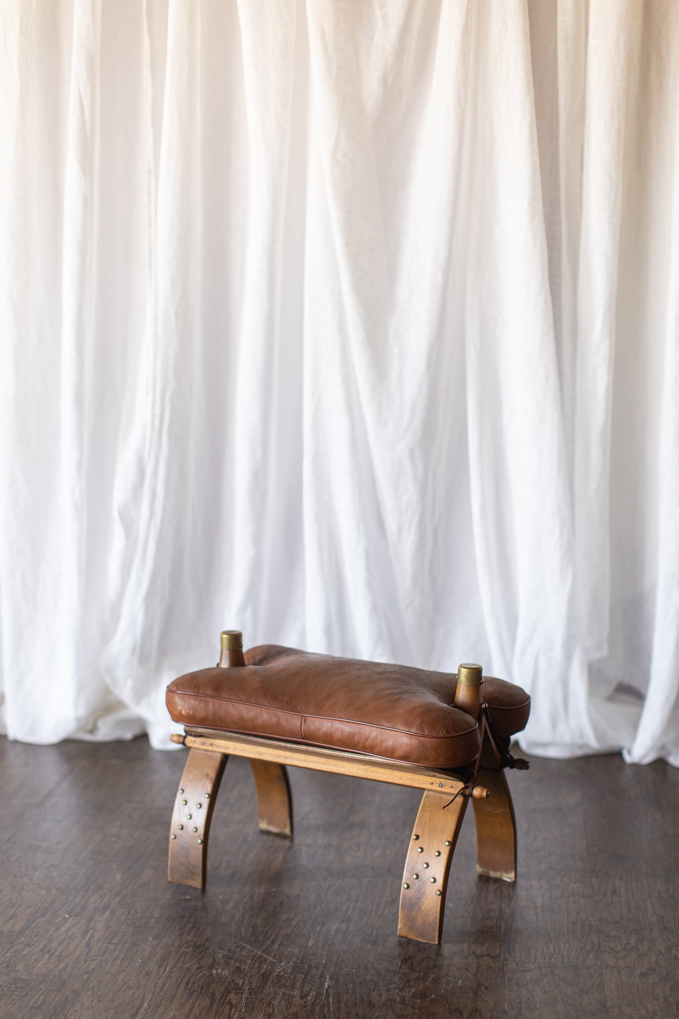 Mid 1900s Saddle Stool